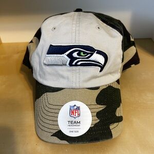 NFL Seattle Seahawks Camo Baseball Cap